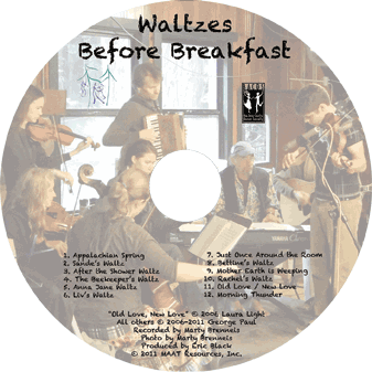 Waltzes Before Breakfast disc